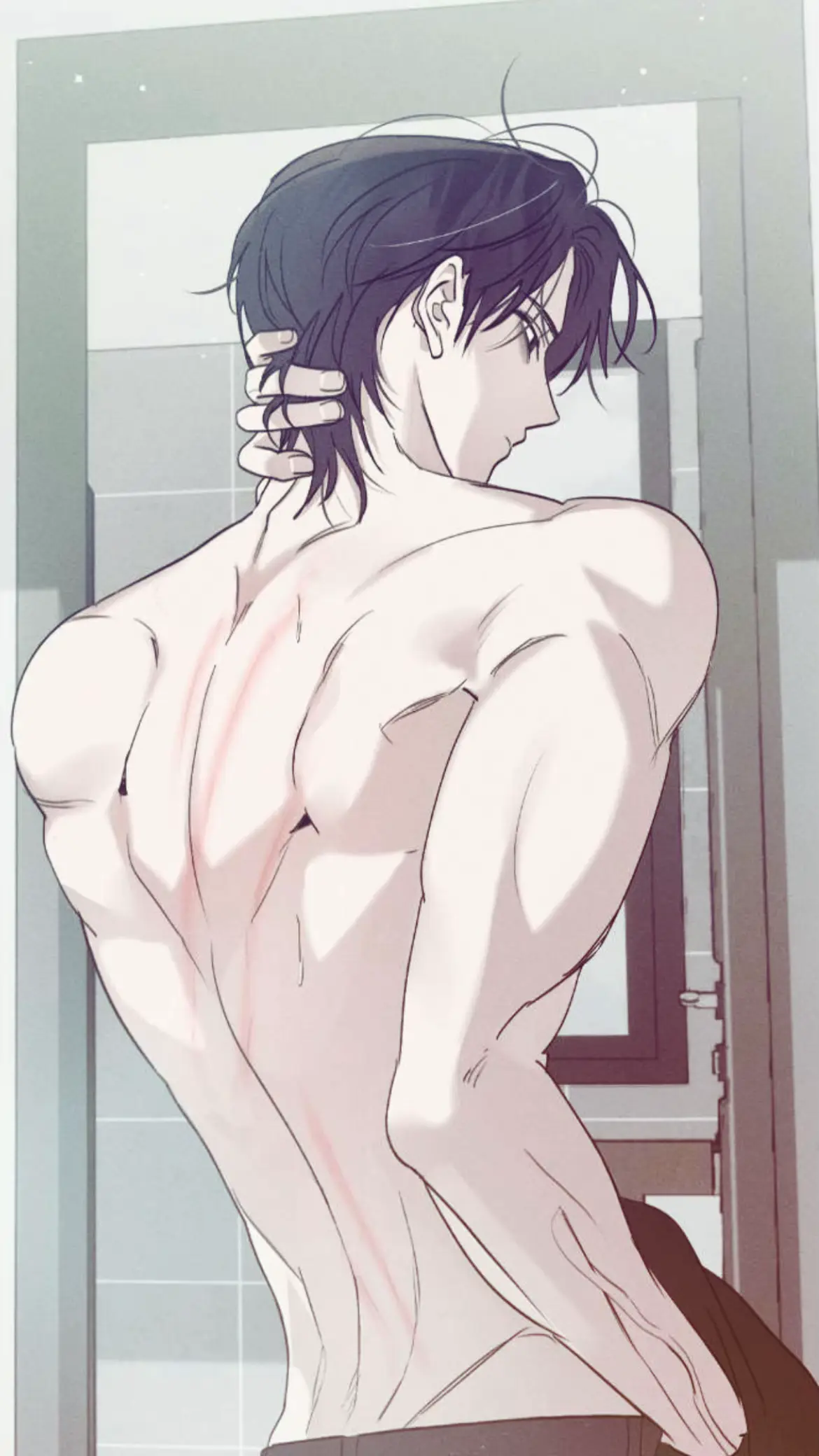 - #THEMANWITHTHEGHOST [ #귀신과하는남자 #fyp #viral #webtoon #manhwa ]