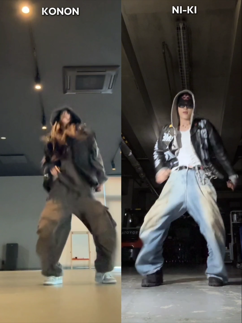 NI-KI & KONON DANCE TO ANGEL NUMBER IN ONE FRAME! twinning on wearing a hoodie outfit too~ #enhypen #ni_ki #enhypenni_ki #ni_ki #konon #nishimurasiblings #engene #angelnumber #kpop #fyp #엔하이픈 #니키 #このん #エンハイプン @enhypen @konon_ 