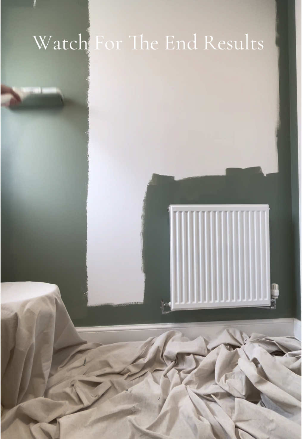 Cutting In Green Paint #paint #painter #painting #green #cuttingin #colour #trend #viral #fyp 