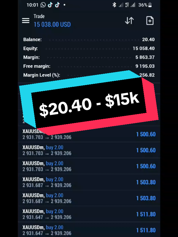 flipped $20.40 to $15k in 20minutes #tiktoknow #forextrading #tiktoktrending #tiktokviral #fyp #forex 