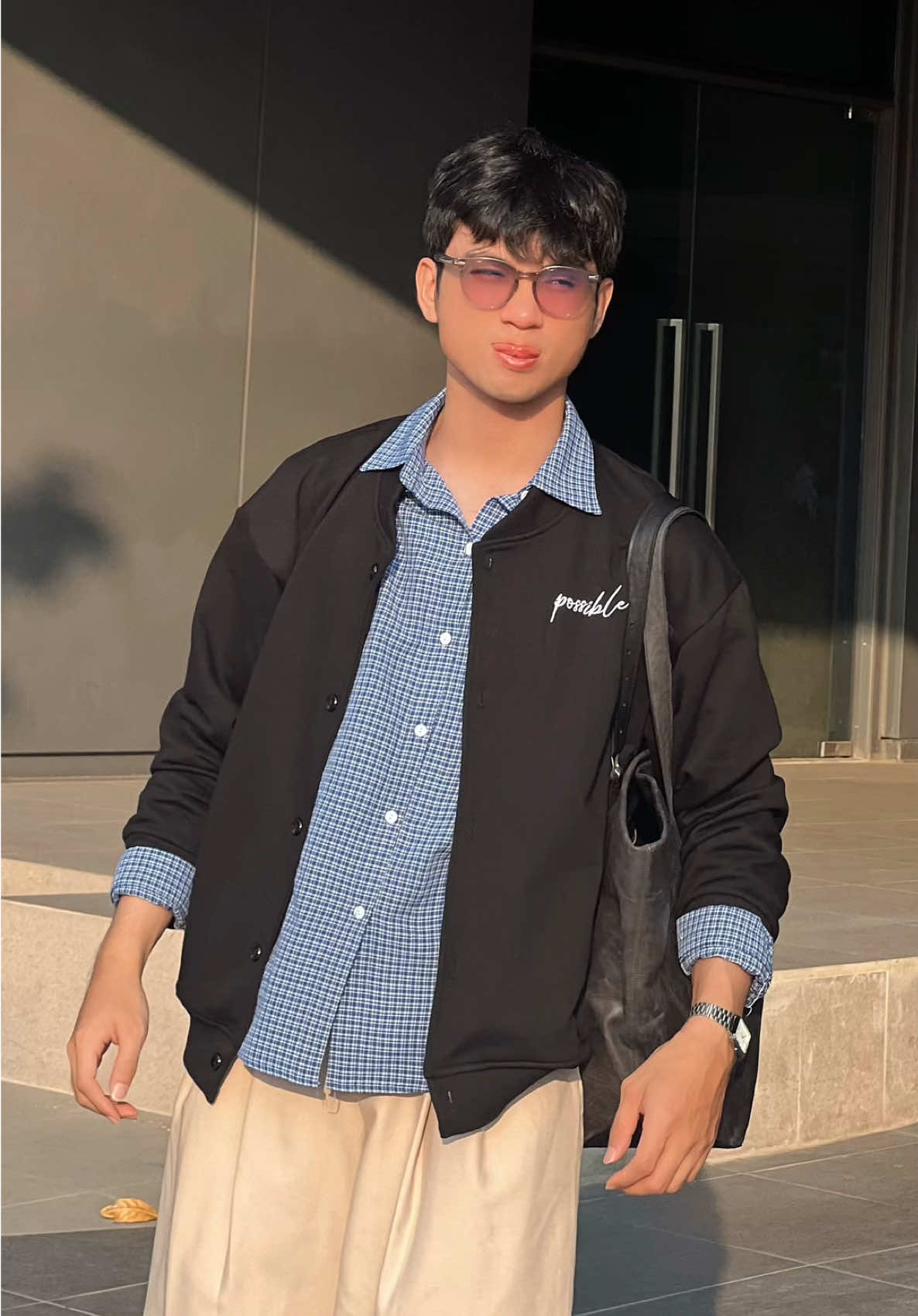 Cardigan nỉ gì chưa người đệp 🫶🏻👌 @POSSIBLEVN #outfit #LearnOnTikTok #danielsailam #outfitoftheday #OOTD #possiblevn #aokhoacni 