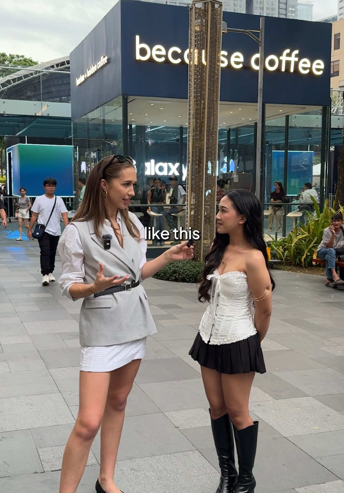 What’s the story behind your outfit today? ✨🎤 Turns out, BOTH of these fashion queens celebrated their birthdays on the same day! 🥹 Double the style, double the fun—because great outfits and good vibes were obviously meant to align 💫 Tag your birthday twin in the comments! 👯‍♀️💖 #StreetStyle #whatiwore #ootdstories #fashioninspo #streetinterview #philippinefashion #wearingemotionsnotlabels #FashionVoices  #creatorsearchinsights 