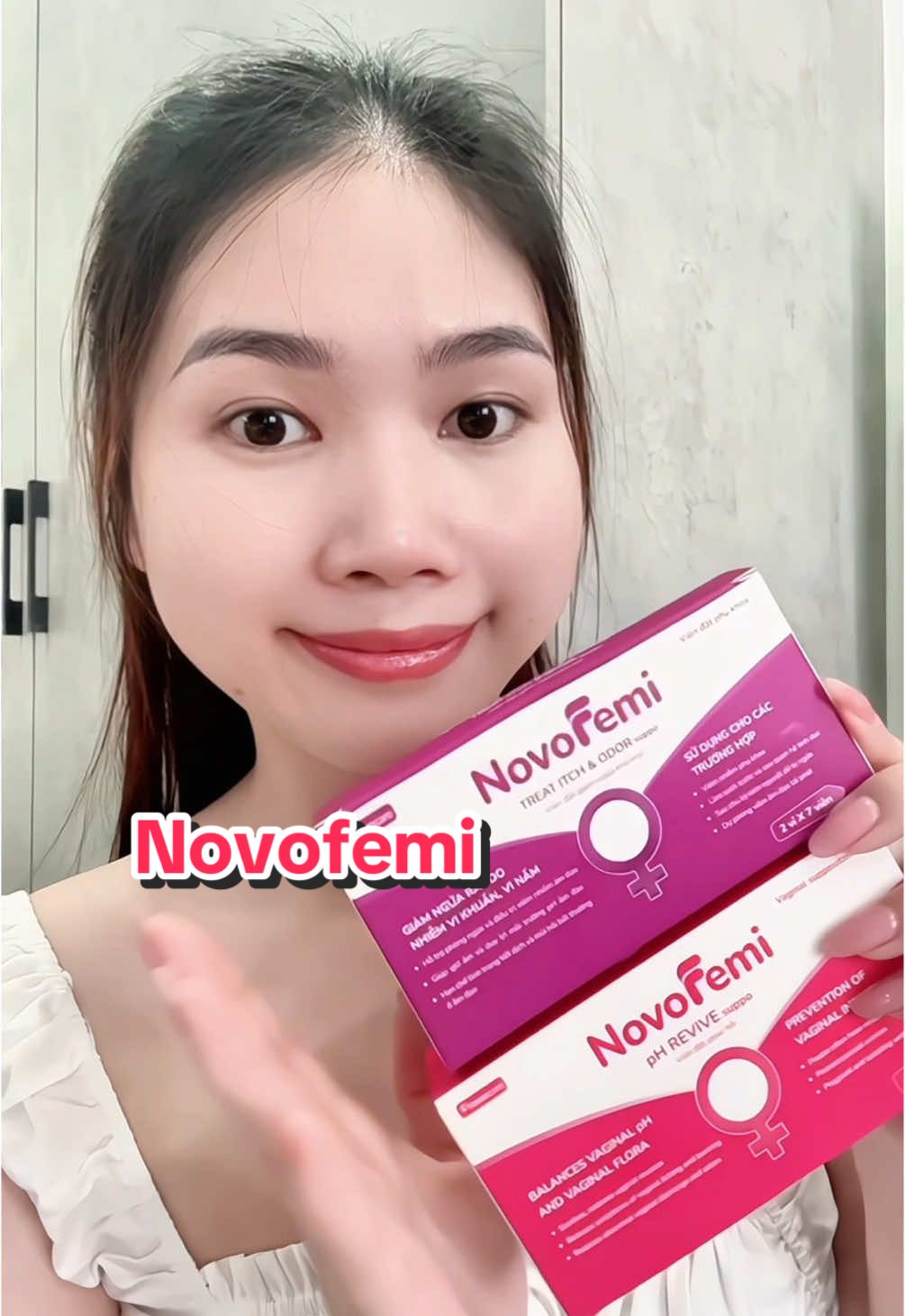 Chị em nào đang gặp vấn đề về “cô em gái” thử tham khảo bộ sản phẩm này nha #NovofemiSachhoingua #Novofemi #viendat #xuhuong #viemnhiem 