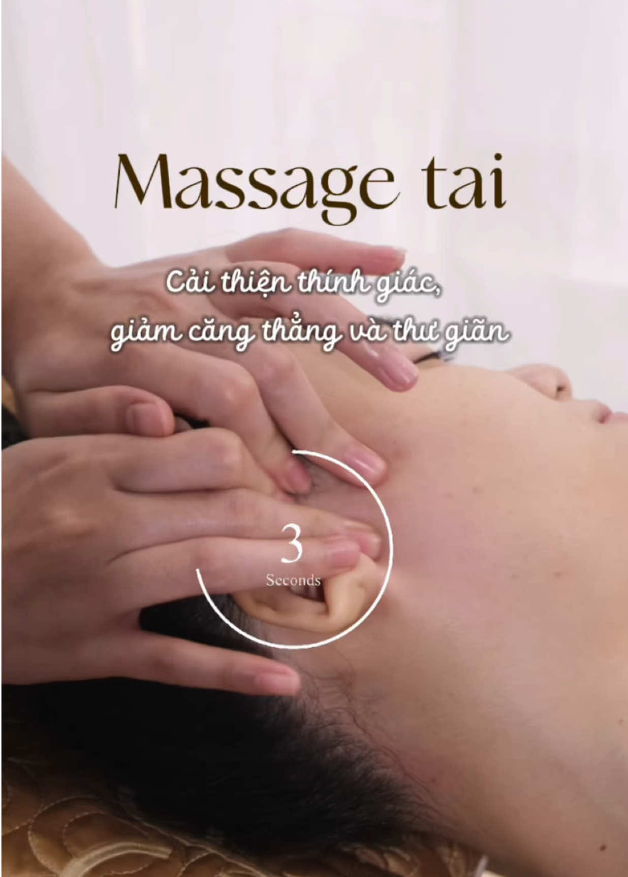 Lưu ngay cách Massage tai cực thư giãn ✅#calistaspa #daotaoduongsinh 