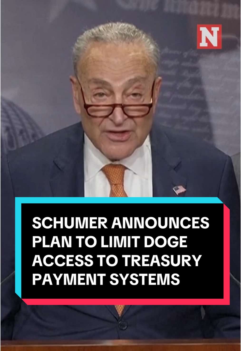 Chuck Schumer Outlines Bill To Deny Access To Special Government Employees Democratic leaders in the the US House and Senate are pushing legislation to prevent Elon Musk from accessing the federal government's private, sensitive data on US individuals.