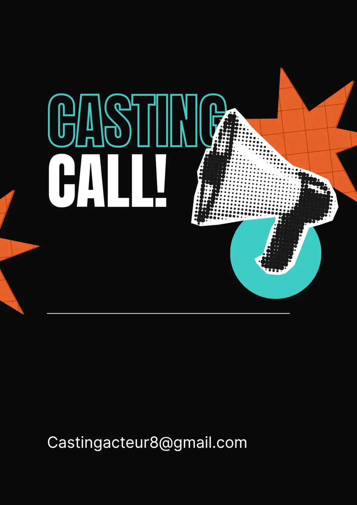 casting pour un sitcom diffusé sur une plateforme digitale nous cherchons des acteurs et des actrices de 20 ans et + envoyez vos photos, nom et prénom, âge, à l'adresse mail suivante: castingacteur8@gmail.com  #sfaxmedina #casting #Ramadan 