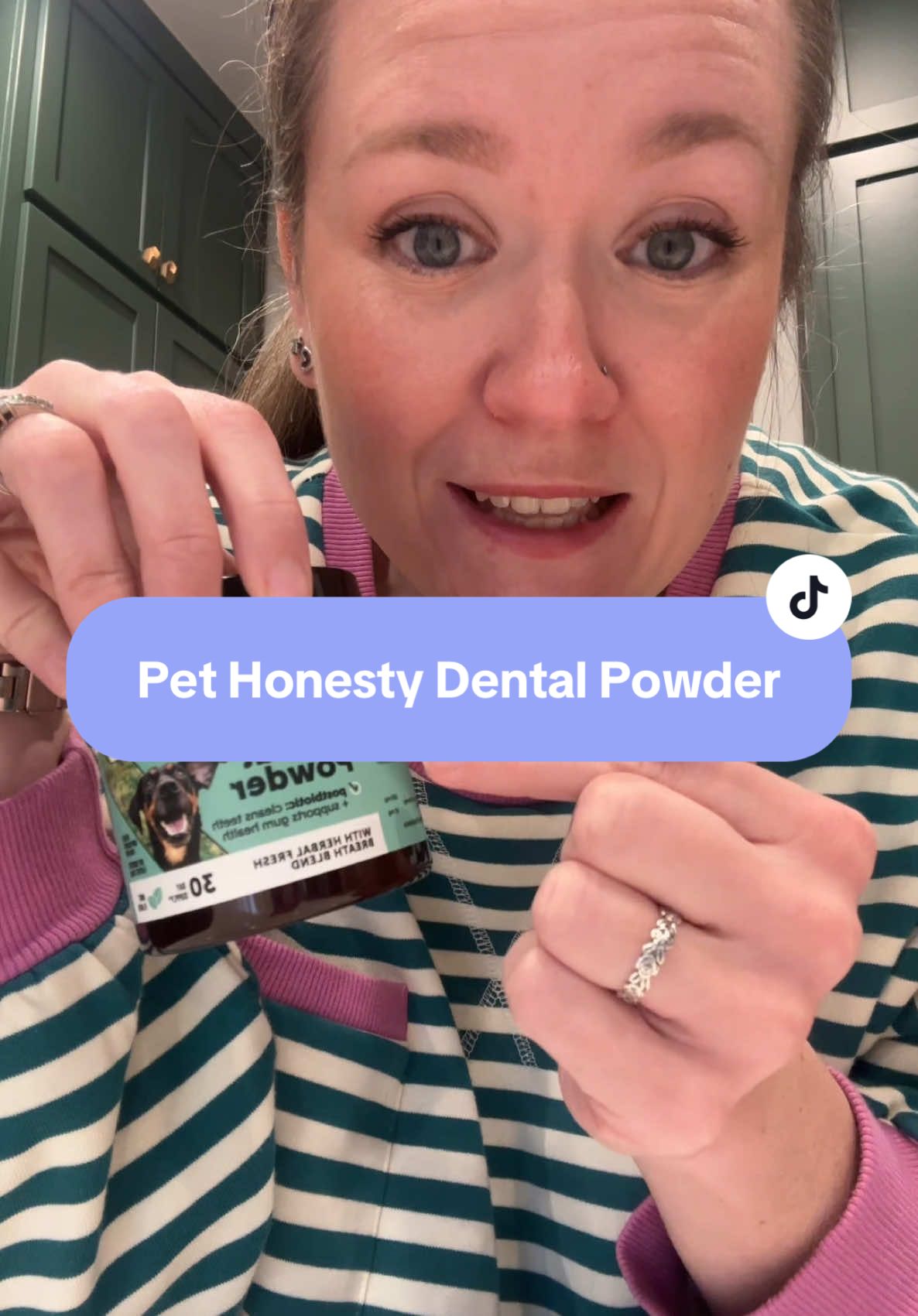 This is a game changer if your dog has stinky trashcan breath!! #pethonesty #dogsoftiktok #dogs 