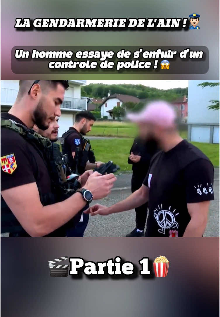 Un homme essaye de s’enfuir d’un contrôle de Police ! 😱 Partie 1 👮🏻‍♂️ #police #reportage #pourtoi 