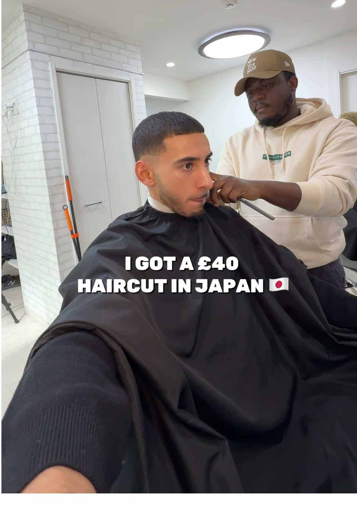 What we rating it guys? I’ve done 4 international trims now, where next 😭💈 #japan #barbertokyo 