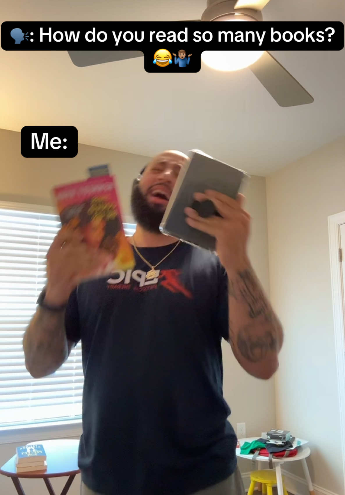 Whichever you prefer… PICK UP THAT BOOK! 😂🫶🏽.                                           #fyp #fypシ #fypシ゚viral #BookTok #bookish #bookishtiktok #bookishthings #bookishthoughts #humor #meme #kindle #audiobook #kennedyryan 