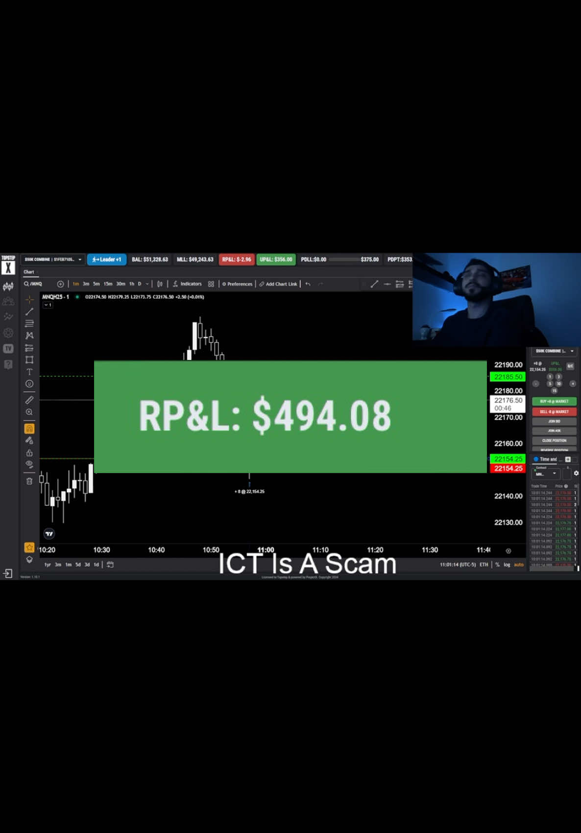 Day trading futures NY session #ict #futurestrading #forextrading #profits #tradingview 