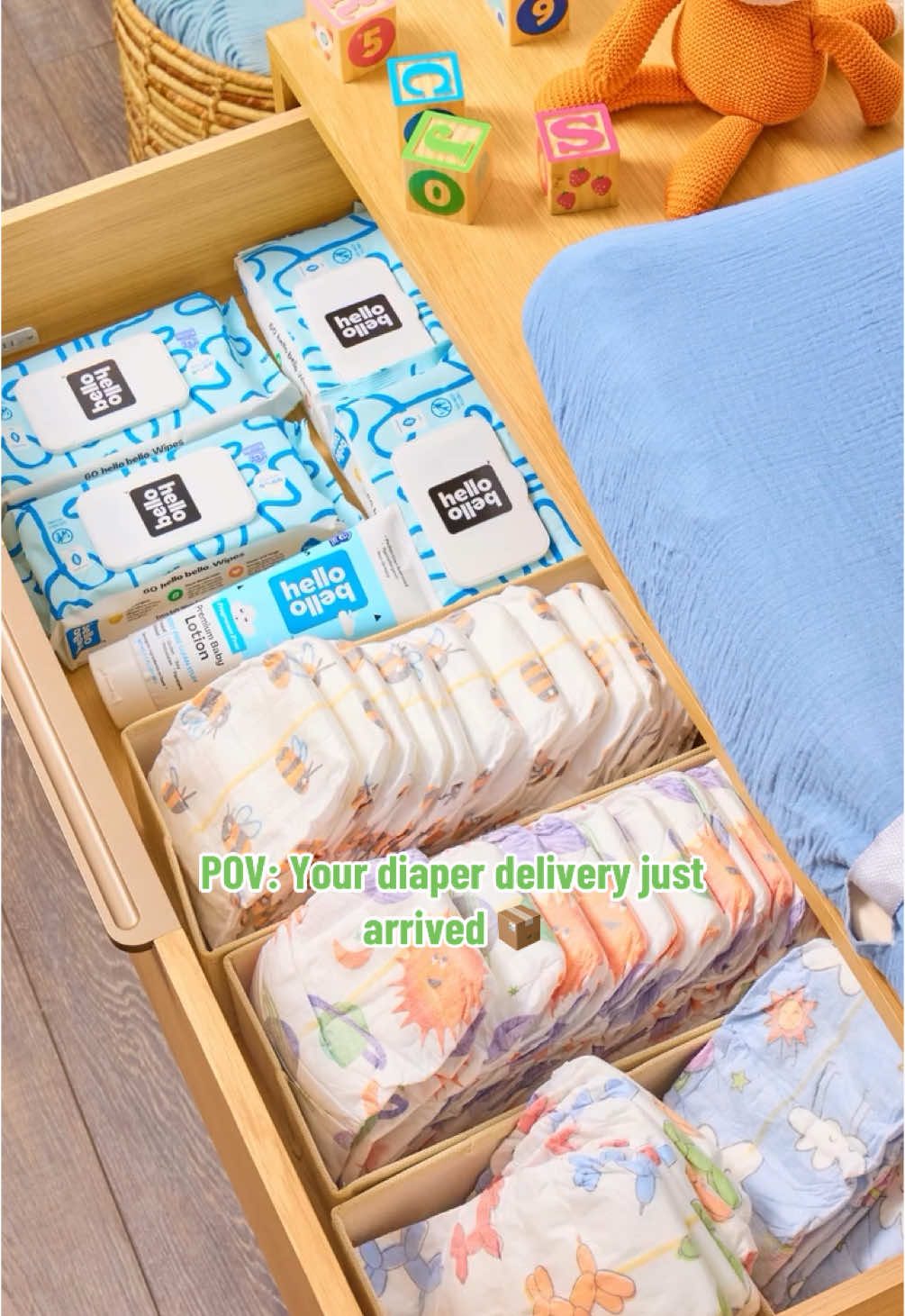 This is your sign to get a Hello Bello diaper subscription! 📦✨ ✅ Convenient diaper & wipes delivery  ✅ Early access to new designs and products ✅ 7 packs of diapers, 4 packs of plant-based wipes ✅ 15% off additional items ✅ Craft-able, recyclable boxes every month ✅ Full-sized freebie with 1st purchase #diaperdelivery #diapersubscription #diapers #diaperstash #babyregistrymusthaves #babymusthaves #babywipes #diaperregistry 