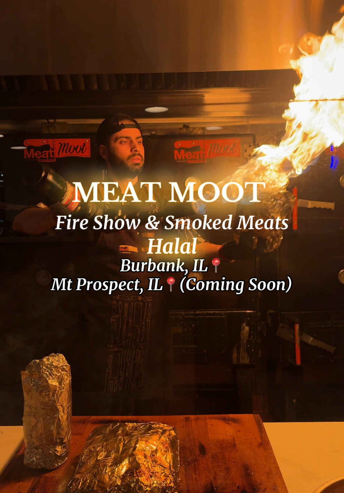 Come for the show, stay for the smoked meats. 🍖🔥 #explorewindycity #chicagosuburbs #chicagosuburbfoodies #chicago #chicagotiktok #ChicagoFoodies #ChicagoFood #chicagohalal #chicagohalalfood #halalchicago #chicagohalaleats #bridgeview #bridgeviewchicago #meatmoot #chicagorestaurants #chicagorestaurant 