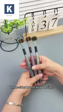 #toothbrush #Korean style toothbrush#Three headed toothbrush#360 degree cleaning toothbrush#High quality toothbrush