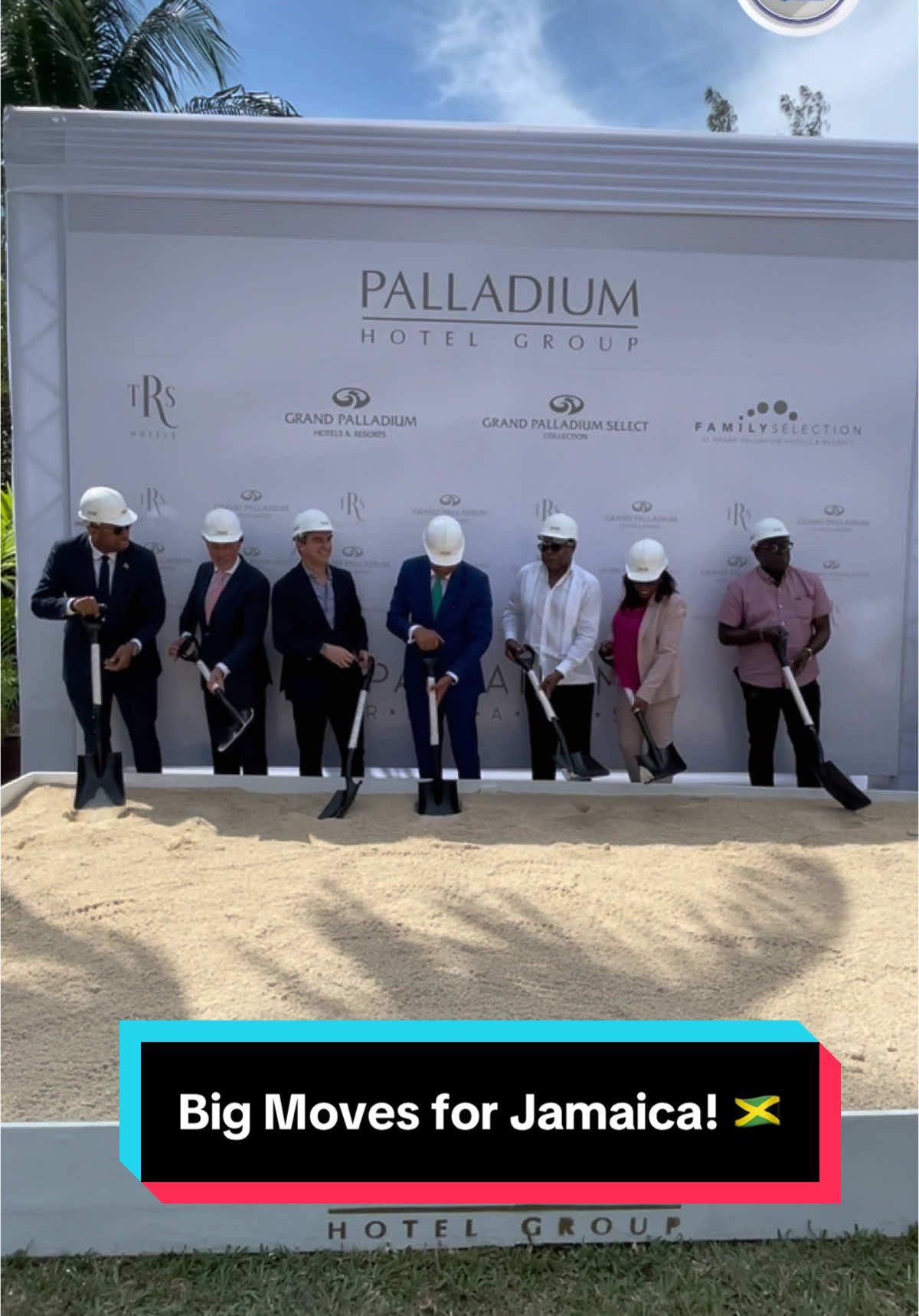 Big Moves for Jamaica! 🇯🇲 Yesterday, we broke ground on the Palladium Hotel Group’s expansion, a major investment that means more jobs, more opportunities, and a stronger tourism industry! Thank you to Grupo Empresas Matutes (GEM) and Palladium Hotel Group for their continued confidence in Jamaica. Your investment reinforces that Jamaica is the place to do business! My administration remains committed to creating the right environment for businesses to thrive and for our people to benefit. #InvestInJamaica #TourismGrowth #BuildingJamaica