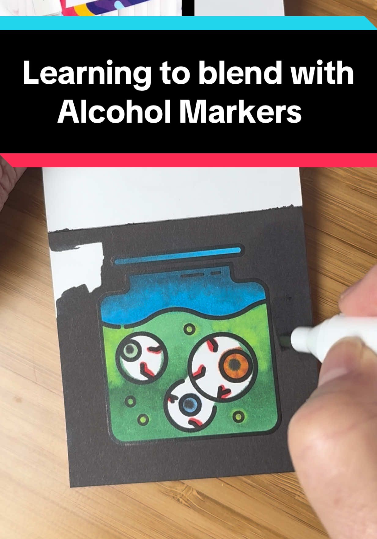 I love coloring and learning how to blend colors with this set of 48 alcohol based markers from GRABIE. Please excuse my novice coloring skills! I put a link to these markers in the TikTok shop below. #alcoholmarker #alcoholmarkers #marker #markers #coloring #coloringtok #howtoblend #blending @grabieofficial 