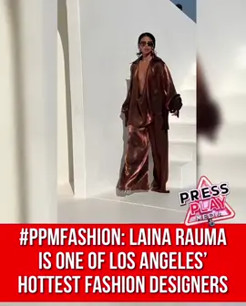 #pressplay▶️: #ppmfashion. #LainaRauma is one of #LosAngeles’ hottest #fashion designers.   🎥 TikTok: LainaRauma 
