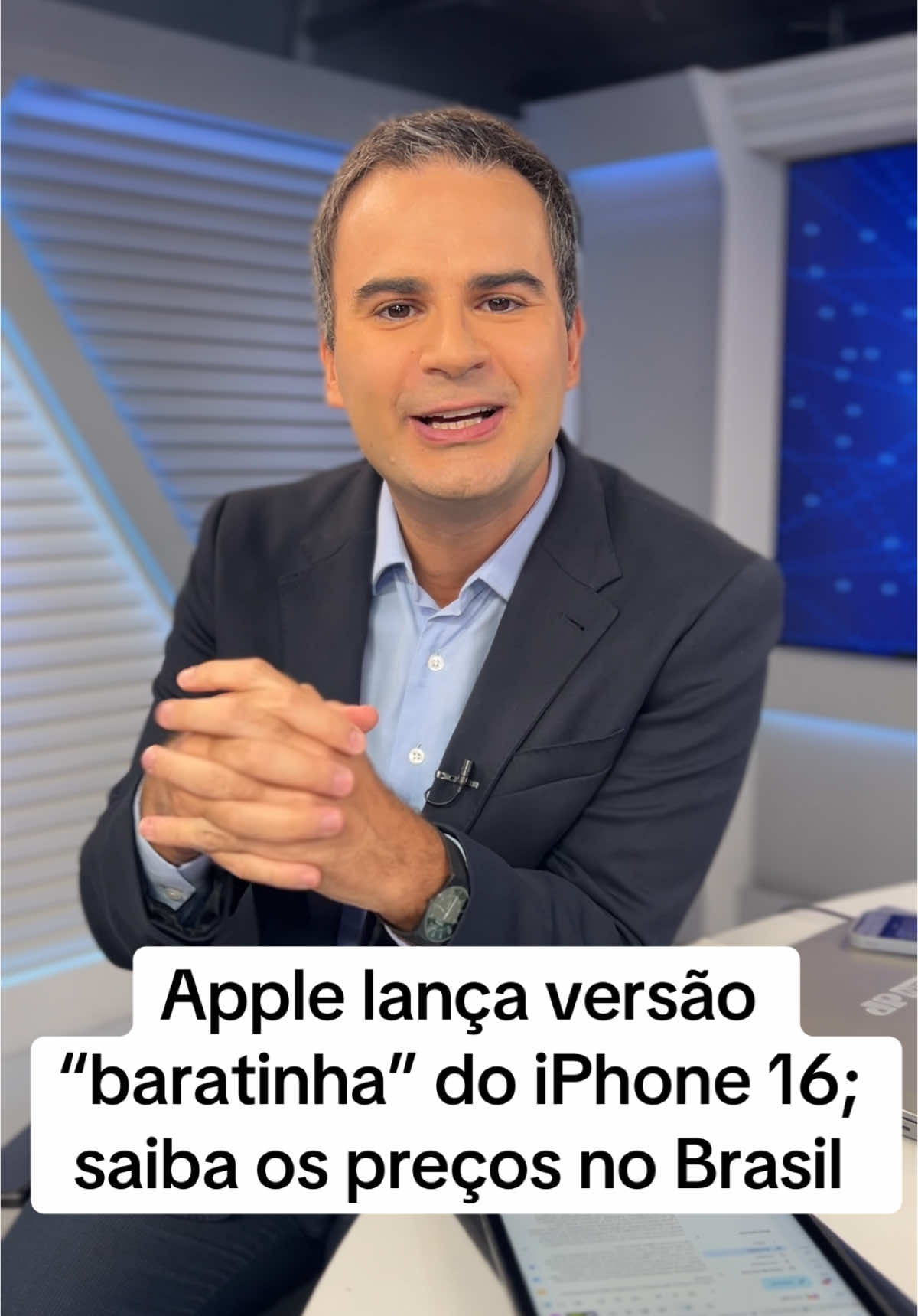 #apple lança novo #iphone16 mais #barato com #preco inicial de R$ 5.799 no #Brasil #business #negocios 