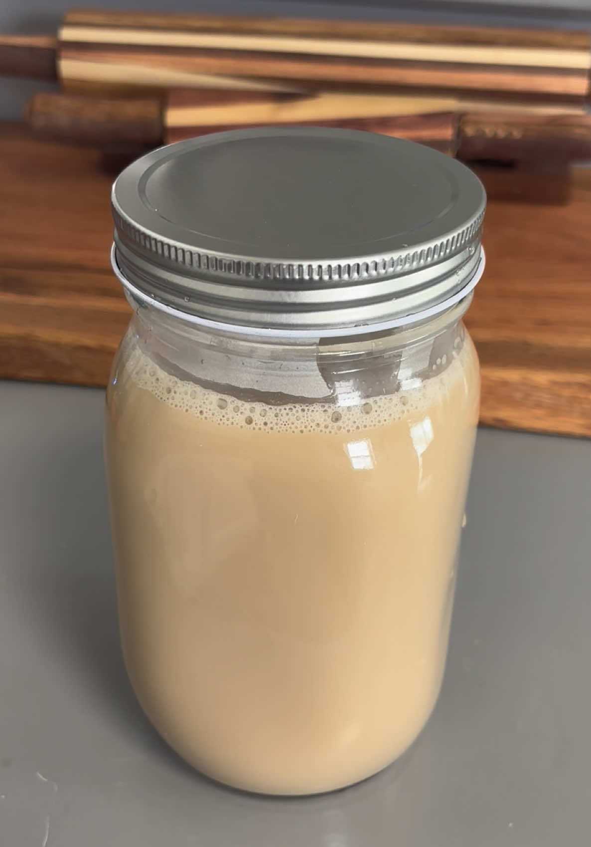 Homemade coffee creamer 🫶 So easy and no preservatives or unnecessary added ingredients.  1 cup of water and 1 cup of brown sugar-bring to a boil, add 1 cup of milk and 1/2 cup of heavy cream, sprinkle of salt and a splash of vanilla. Makes 32 ounces and stays fresh in the fridge for a week! 🫶 ☕️ #coffeecreamer #homemade #creamer #noadditives #coffee #coffeetok #coffeetiktok #grandmasoftiktok #cottage #cottagecore #makeyourown #ingredienthousehold 