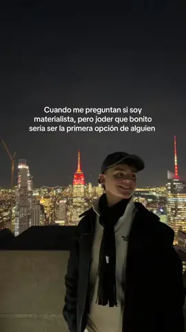 En verdad si lo soy, materialista digo, no la primera opción 😀 