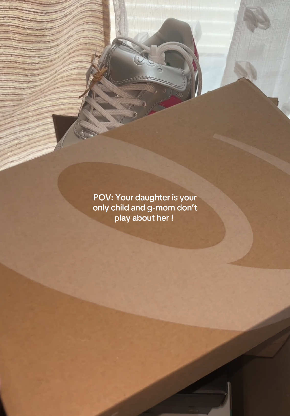She flyer than me ! and this is not even it ! 😭🤣 #fyp #viral #viraltiktok #fashion #TikTokFashion #tiktok #foryourpage #girls #girlmom #sneakers #littlegirl 