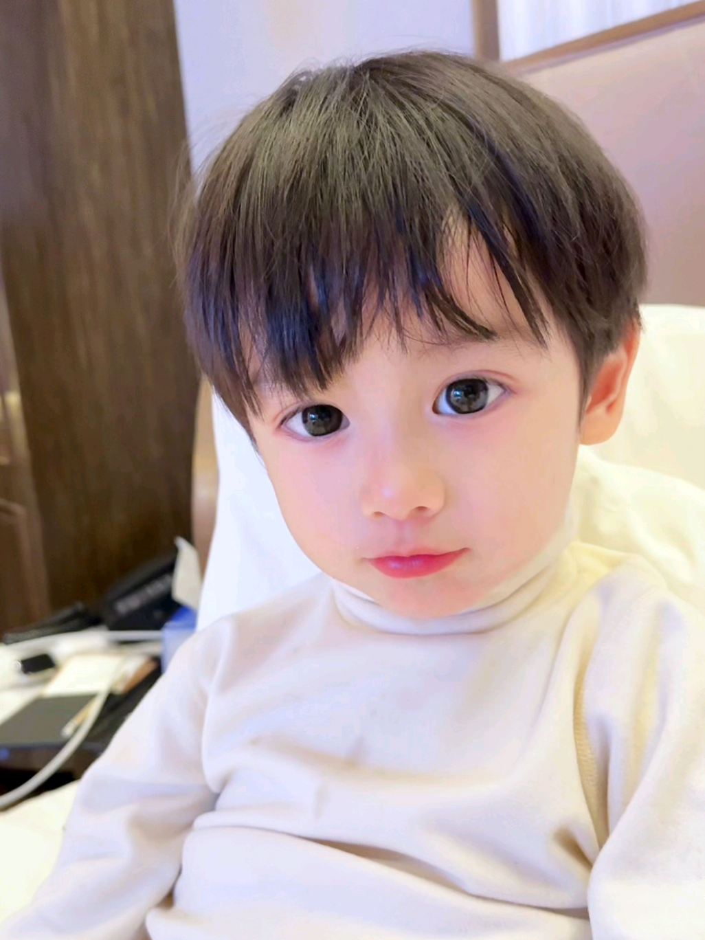 Papa bau😜 #fyp #แฟชั่นเด็กชาย #xuhuong #xiaohongshu #douyin抖音 #cutebabytiktok #cutebaby #hairstyle #kidsoftiktok #แฟชั่นเด็กสไตล์เกาหลี #roubao #cute 