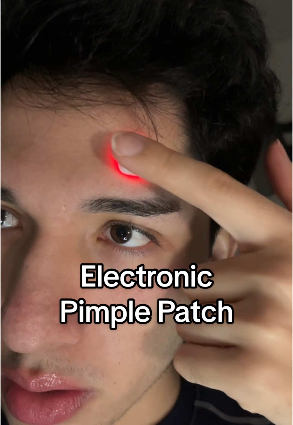 girl we got electronic pimple patches now??? #skincare #pimplepatch #acne 