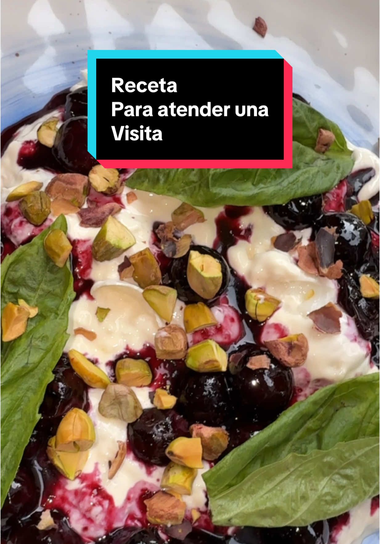 Así se atiende una visita, una receta con burrata rápida y deliciosa  #CapCut #Receta #queso #burrata #visitas #recetafacil #amigos #cocinar #pistacho #arandanls 