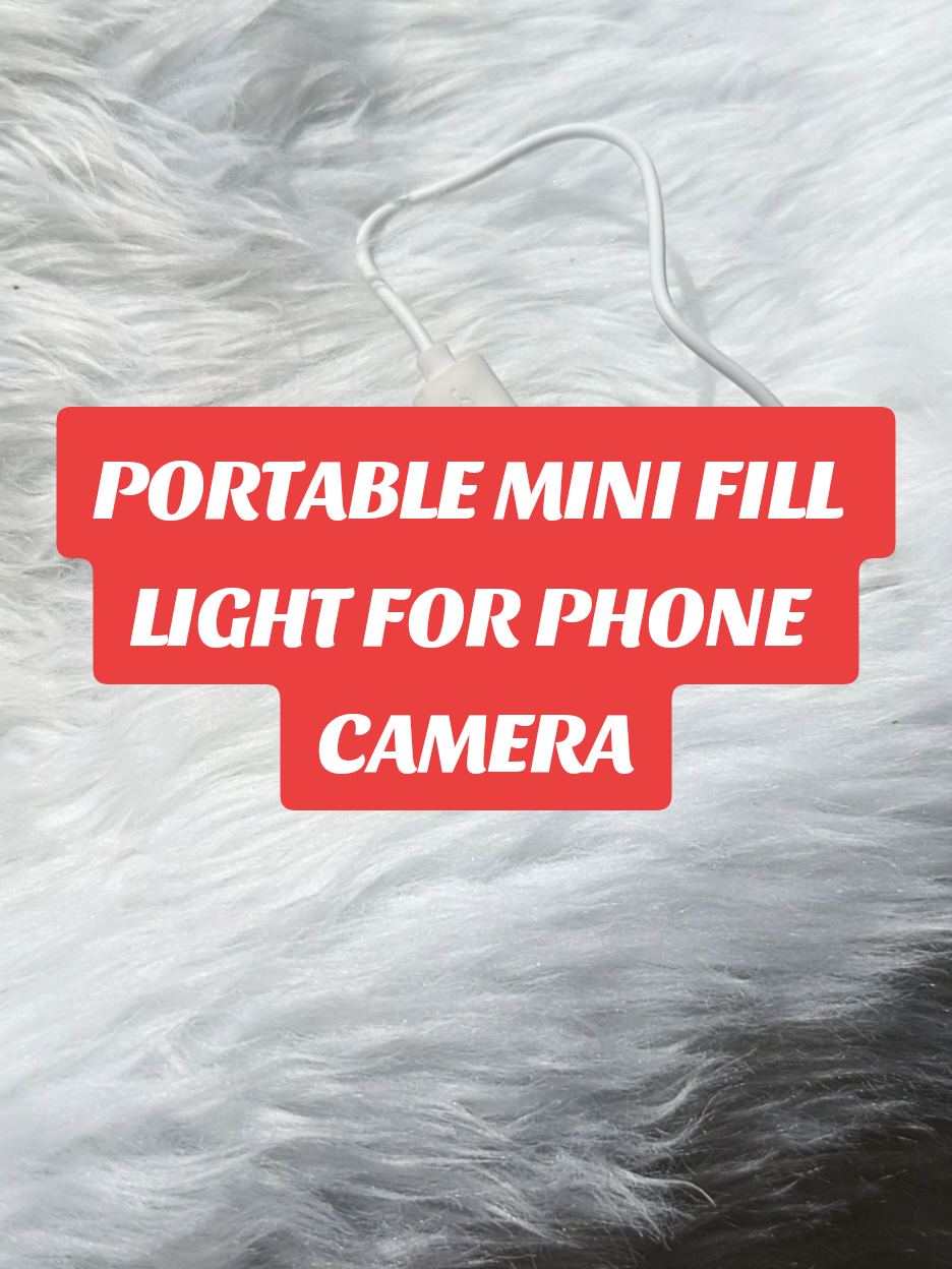 PORTABLE MINI FILL LIGHT FOR PHONE CAMERA #filllight #portableminifilllight #miniringlight #filllightforphonecamera #foryoupage #fyppppppppppppppppppppppp 