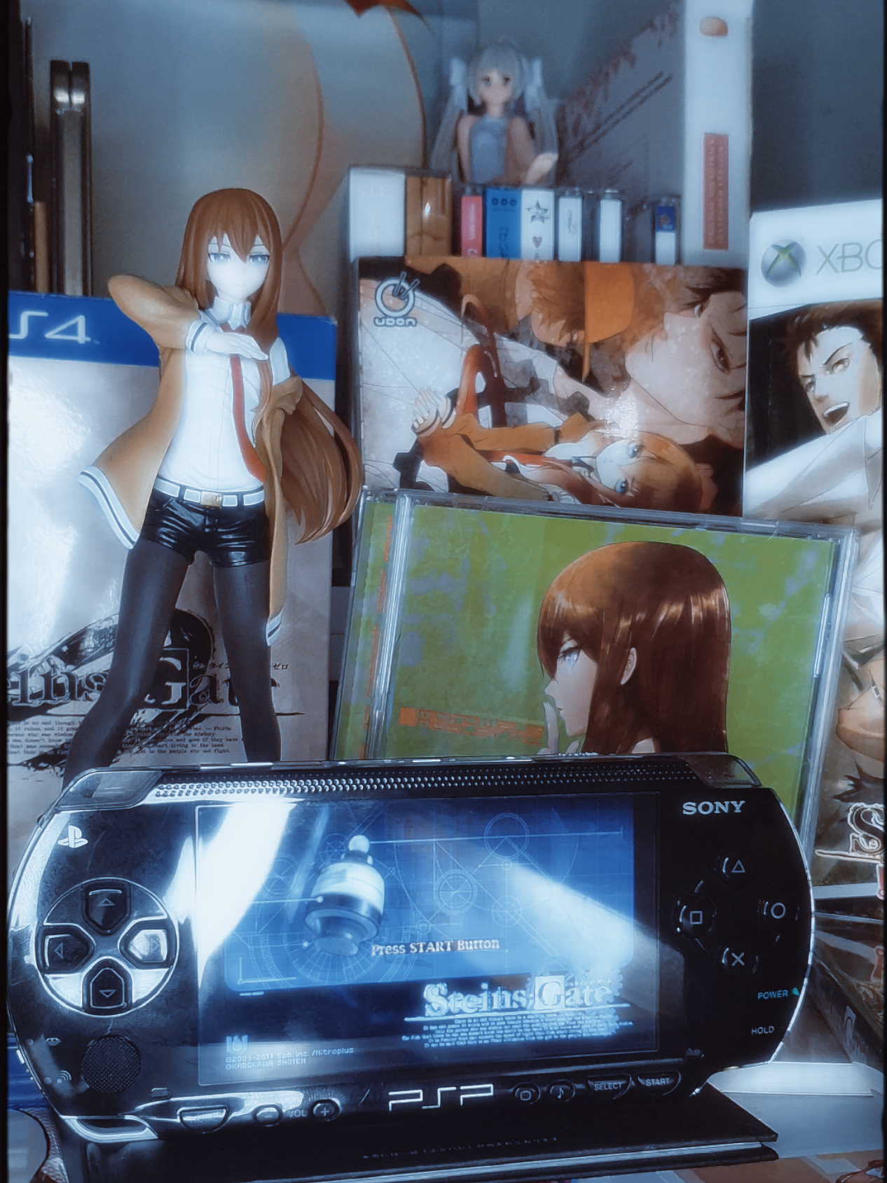 I am so excited to play re:boot as soon as it's available in English💪 #steinsgate #steinsgate0 #vn #visualnovel #anime #timetravel #gametok #animetok 