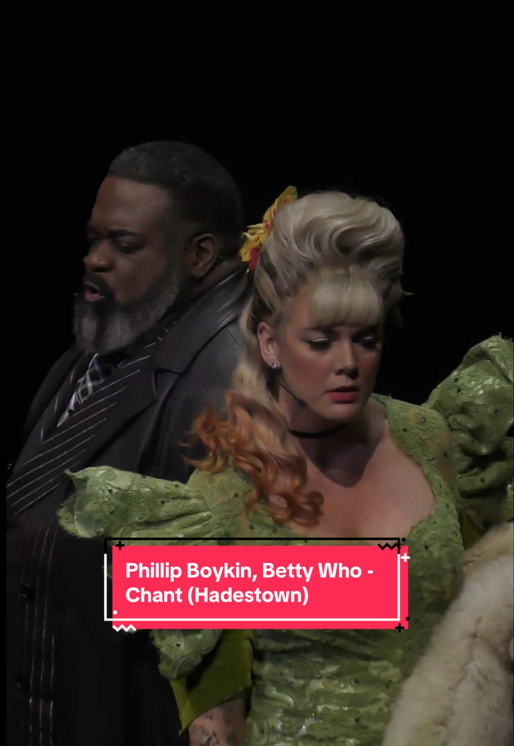 Phillip Boykin, Betty Who - Chant @Phillip Boykin @Betty Who #bettywho #phillipboykin #persephone #hades #hadestown #hadestownmusical #broadway #slimetutorial #chant #fy #fyp #fypシ #fypシ゚viral