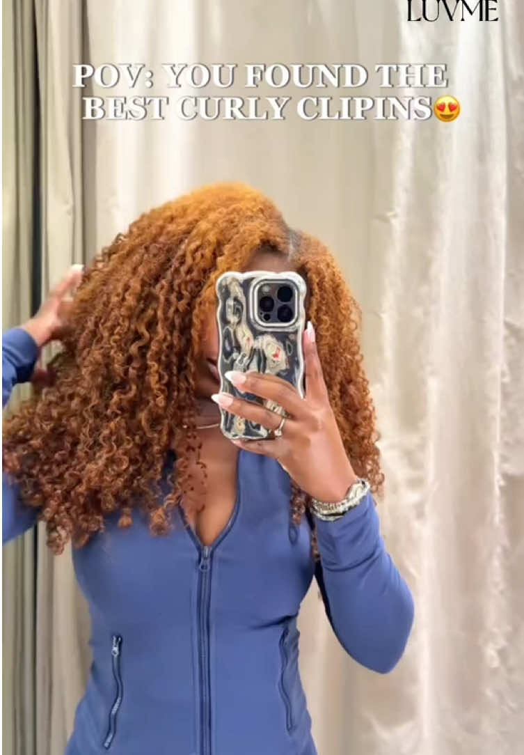 POV: YOU FOUND THE BEST CURLY CLIPINS - Hair: kinky curly clip ins Link on my bio. Click to shop✨💖 - #luvme #luvmeglueless #luvmereview #luvmeforyou #wig #wigs #hair #hairstyle #hairstyles #glueless #glulelesswig #blackgirlmagic #clipins #clipinhairextensions 