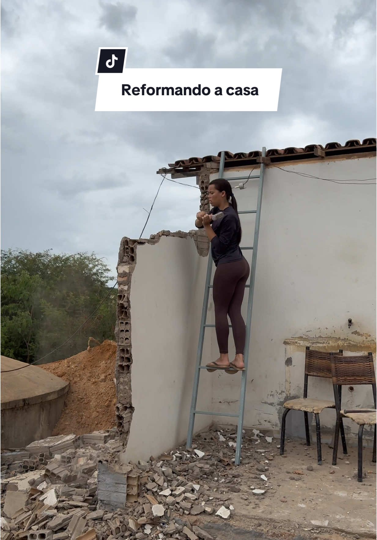 Reformando a casa que comprei que a minha mãe deixou pra mim e pros meus irmãos #reforma #herança #reformando #obra #transformaçao 