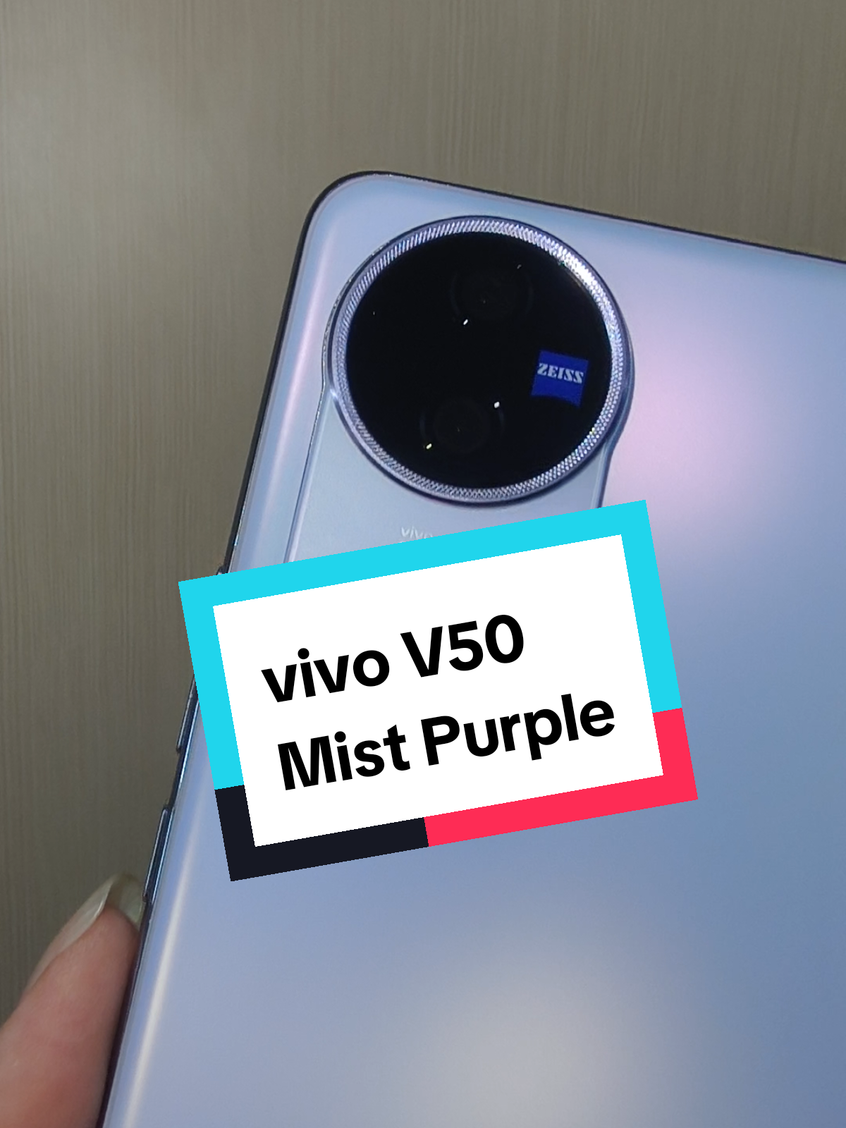 vivo V50 สีม่วงงงงงง สีน่ารักมาก สดใสกันสุดๆ 💜💜💜  #vivoV50 #V50Design #vivoV50vlog #vivoTH #vivoubon #ถ่ายที่รักอย่างโปร #TMมาแชร์ #วีโว่ #มือถือ #vivosmartphone #มือถือ2025 #vivoVSeries #รุ่นใหม่ #มือถือใหม่ 