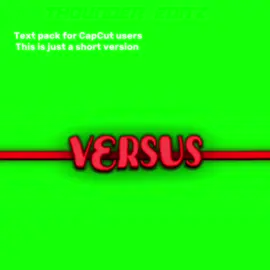 Text pack your CapCut users short version 