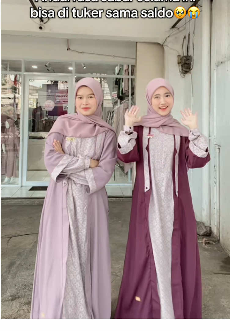 Series ORLIN😍 gamis terbaru yaaa,dua warna BURGUNDY & LILAC gercep sebelum kehabisan bunda kakak‼️🔥🥰#trendingvideo #trendingnow #trendingsound #sarimbit2025 #gamiskekinian #nbrsofficial #cantikgakadabatasan #kotabandung #fypシ゚viral #xybca #rayaseries2025 #bajulebaran #wibgajian 