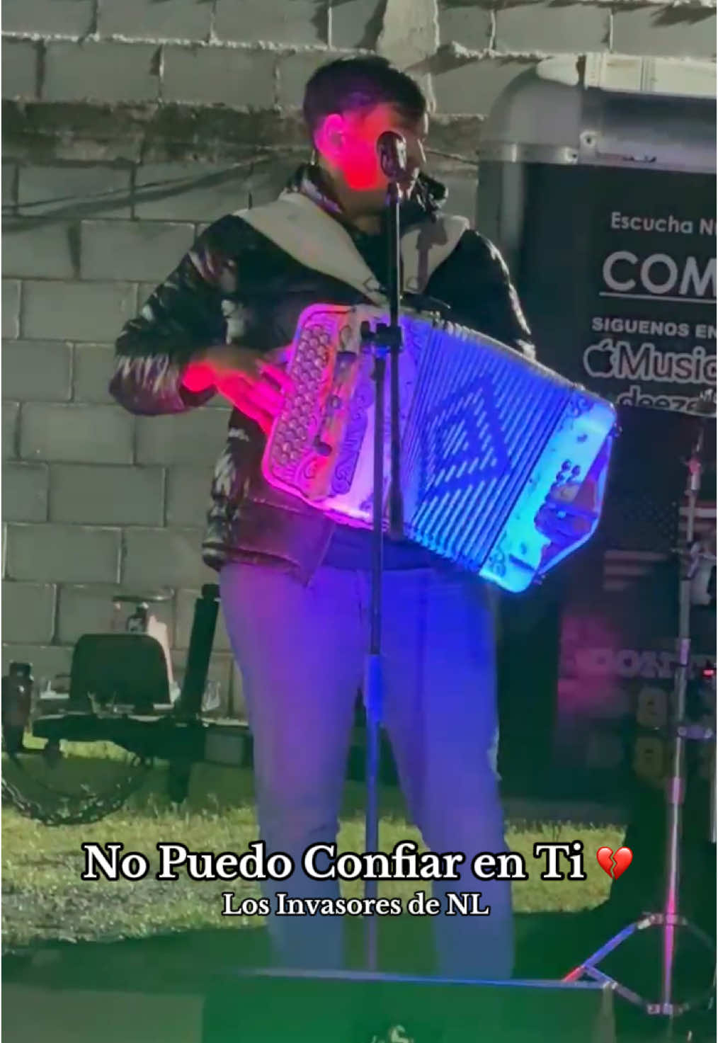 No puedo confiar en ti… 💔 acompañando en un palomazo a @La Cordada de NL #acordeon #acordeonista #invasoresdenuevoléon #lalomora #envivo #nuevoleon #mexico #peda #musica #norteñas #bolero 