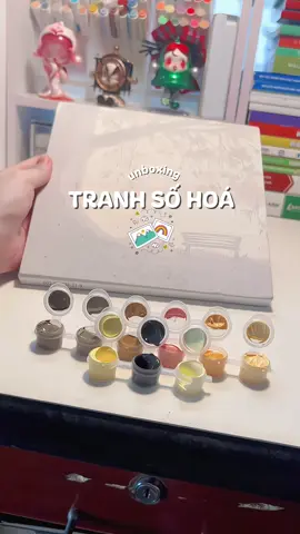 Thuuii tuii bỏ cuộc, hong tô nũi :))  #xuhuongtiktok #titriviu #review #tranhsohoa #totranh #unboxing #tranhsondausohoa 