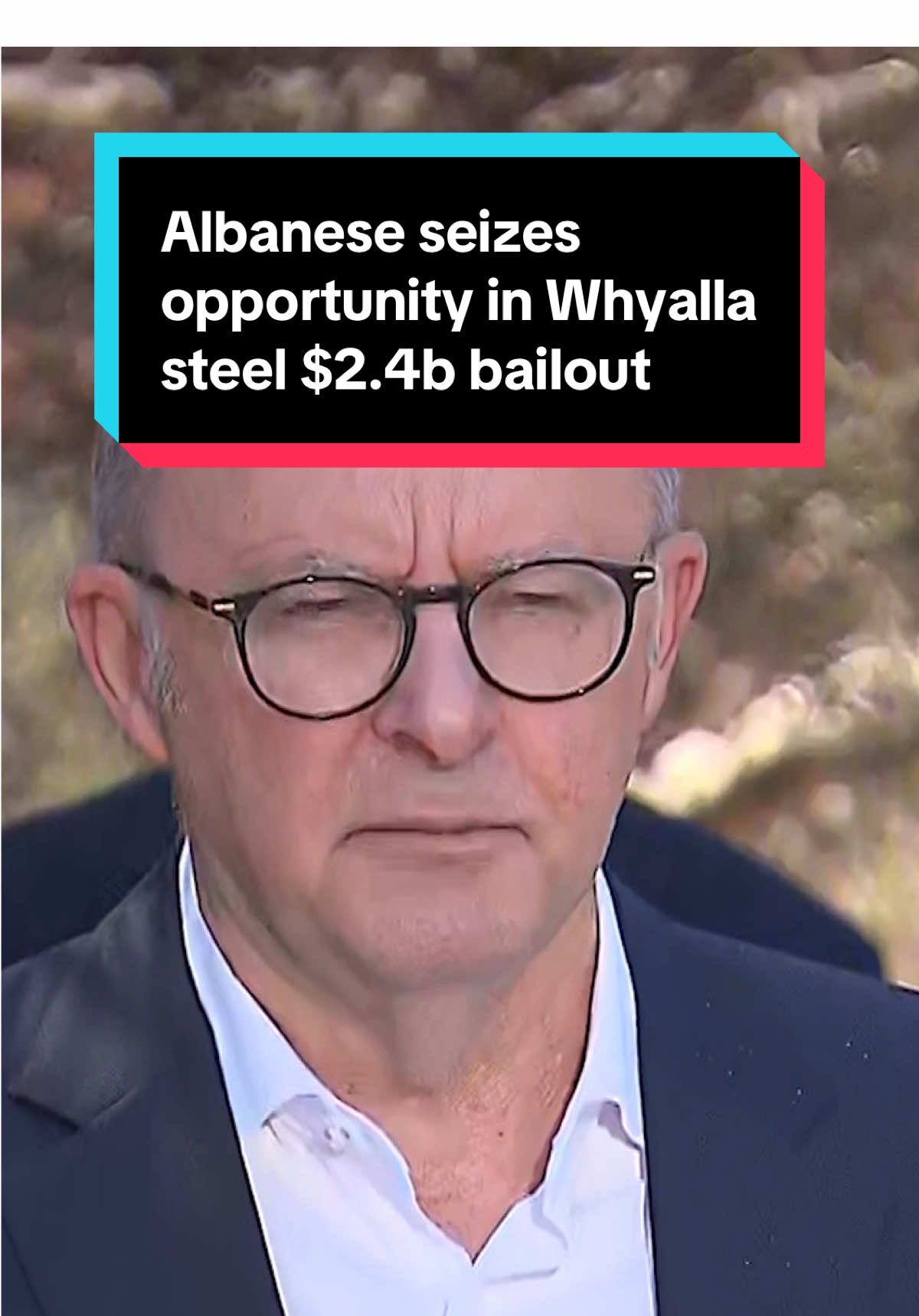 A $2.4 billion bailout has been promised for the Whyalla steel mill as governments seek a buyer to revive the failing South Australian plant as a green facility. #whyalla #steel #albanese #auspol 