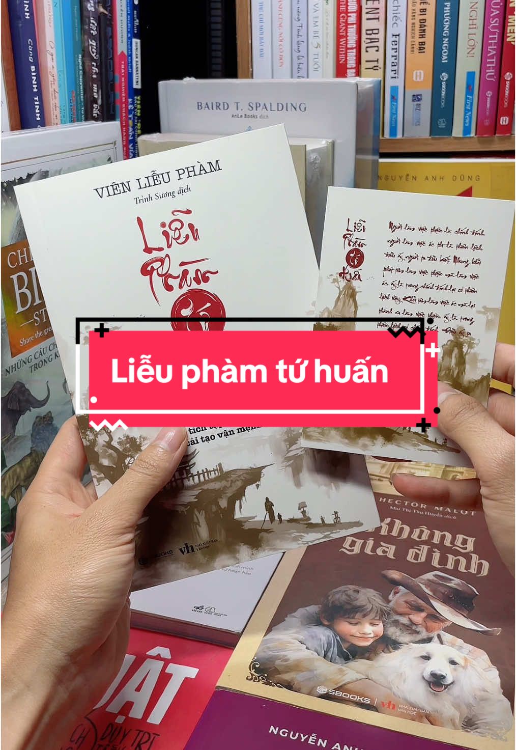 “Liễu Phàm Tứ Huấn” cuốn sách làm thay đổi nhân sinh quan về nhân quả và vận mệnh, hướng con người tới lối sống tốt đẹp và hướng thiện. #tiemsachbinhyen #BookTok #sachhay #sách #reading #lieuphamtuhuan 