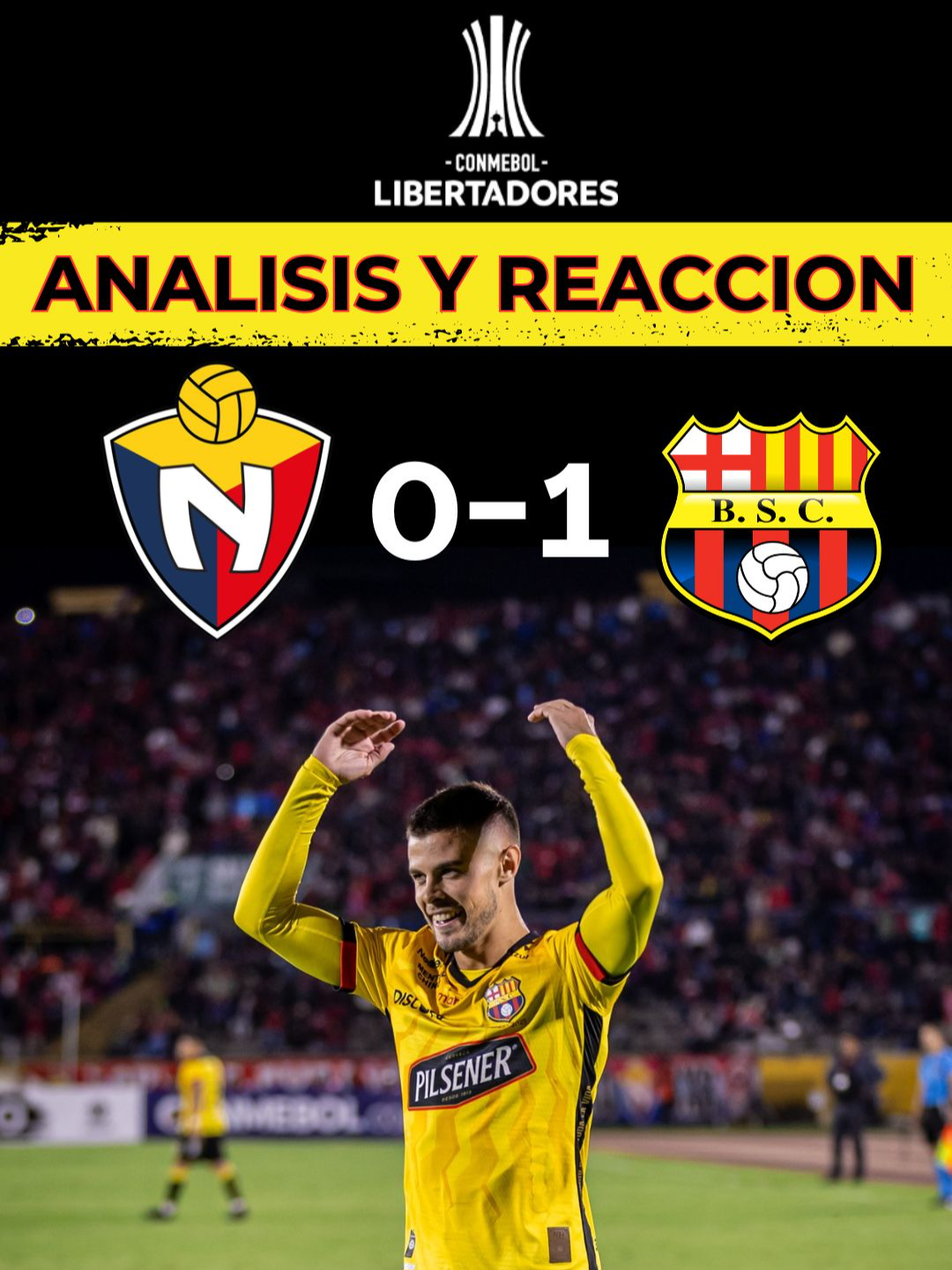 EL NACIONAL vs BARCELONA SC | PARTIDO DE IDA COPA LIBERTADORES FASE 2 !! #copalibertadores #barcelona #elnacional #barcelonasc #bsc #reaccion #barcelonascoficial #libertadores 