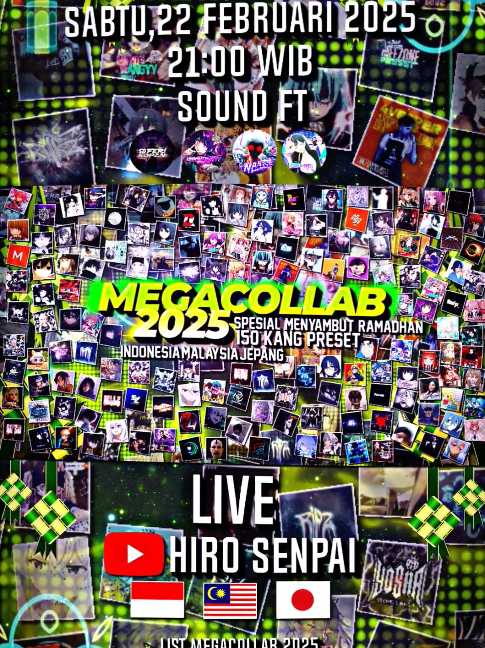 megacollab part 2🔥#megacollab #menyambutramadhan #kangpreset #fypシ 