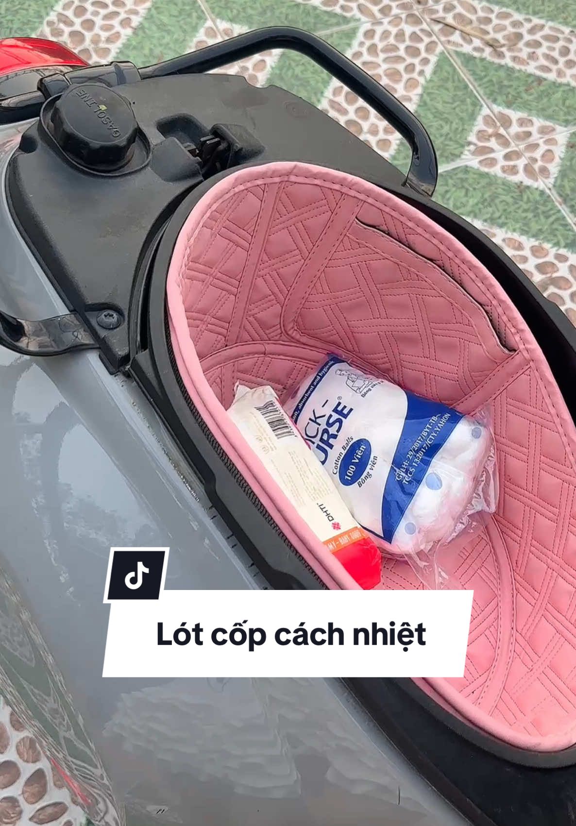 Hồng xinh xắn #copxevespa #copxe #copxemay #mienglotcachnhiet #vespa 