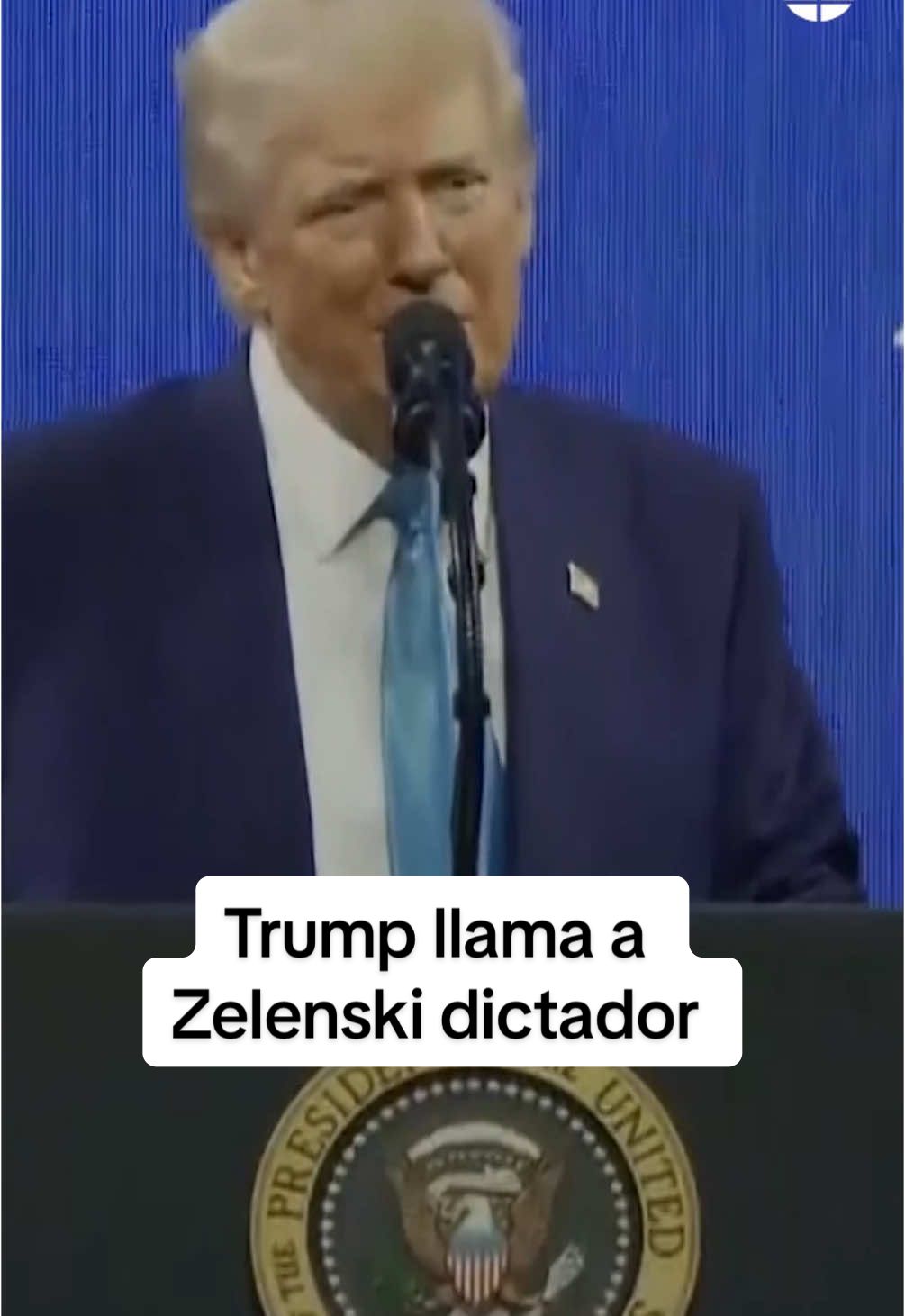 Trump llama a Zelenski dictador y le acusa de aprovecharse de Estados Unidos El presidente le 'compra' el discurso a Putin e insinúa que en Ucrania hay una corrupción masiva con dinero estadounidense, dice que Zelenski 