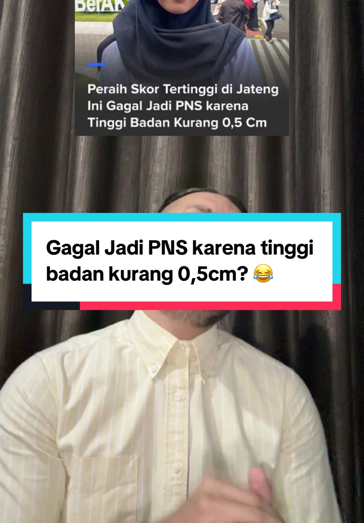 Ini tes PNS apa mau jadi KIPER sih? 😢 #pns #jateng #kaburajadulu #fyp 