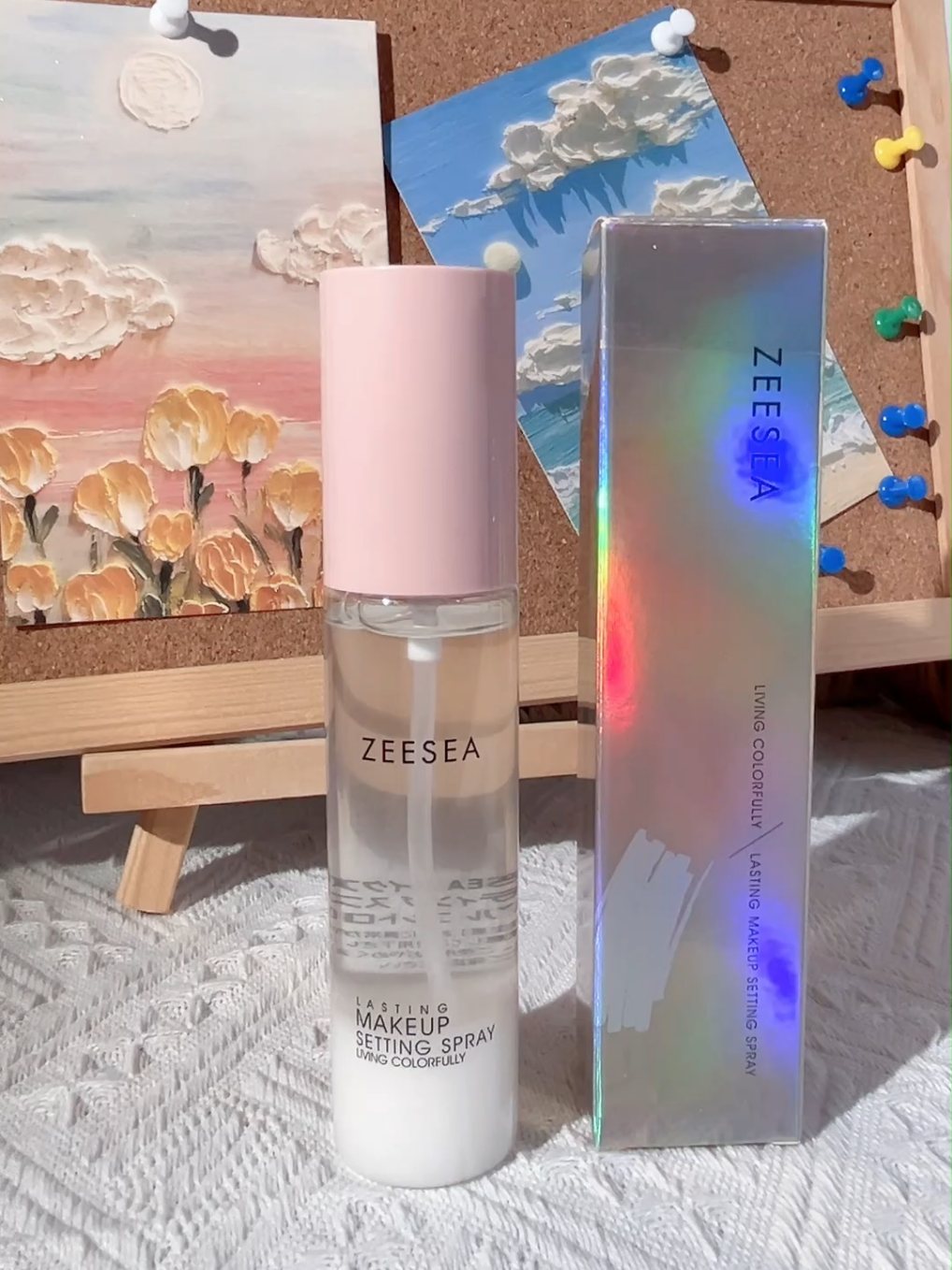 ZEESEA MAKEUP SETTING SPRAY #ZEESEA #makeup #makeuplook #cosmetics #beauty #beautymakeup #settingspray #makeupworld #set #glow #fixer #settingspray #makeupsetter #makeupfixer  #setmakeup #settingspraycollection #shoponline 