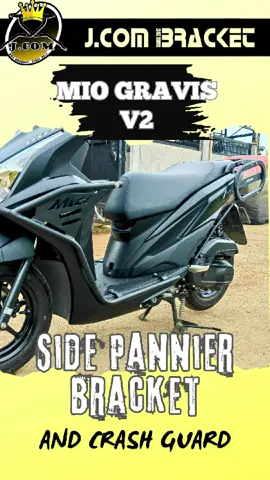 ‼️MIO GRAVIS V2 SIDE PANNIER BRACKET AND CRASH GUARD ARE NOW AVAILABLE ‼️ J.COM ACCESSORIES FOR MIO GRAVIS V2 ✅ TOP BOX BRACKET (MONORACK TYPE AND HRV TYPE) ✅ SIDE PANNIER BRACKET ✅ HALF CRASH GUARD ‼️For inquiries message at our FB page or visit us at Angkiko bldg Mayapa road Brgy Mayapa Calamba City Laguna, you can also search us on Waze and Maps 