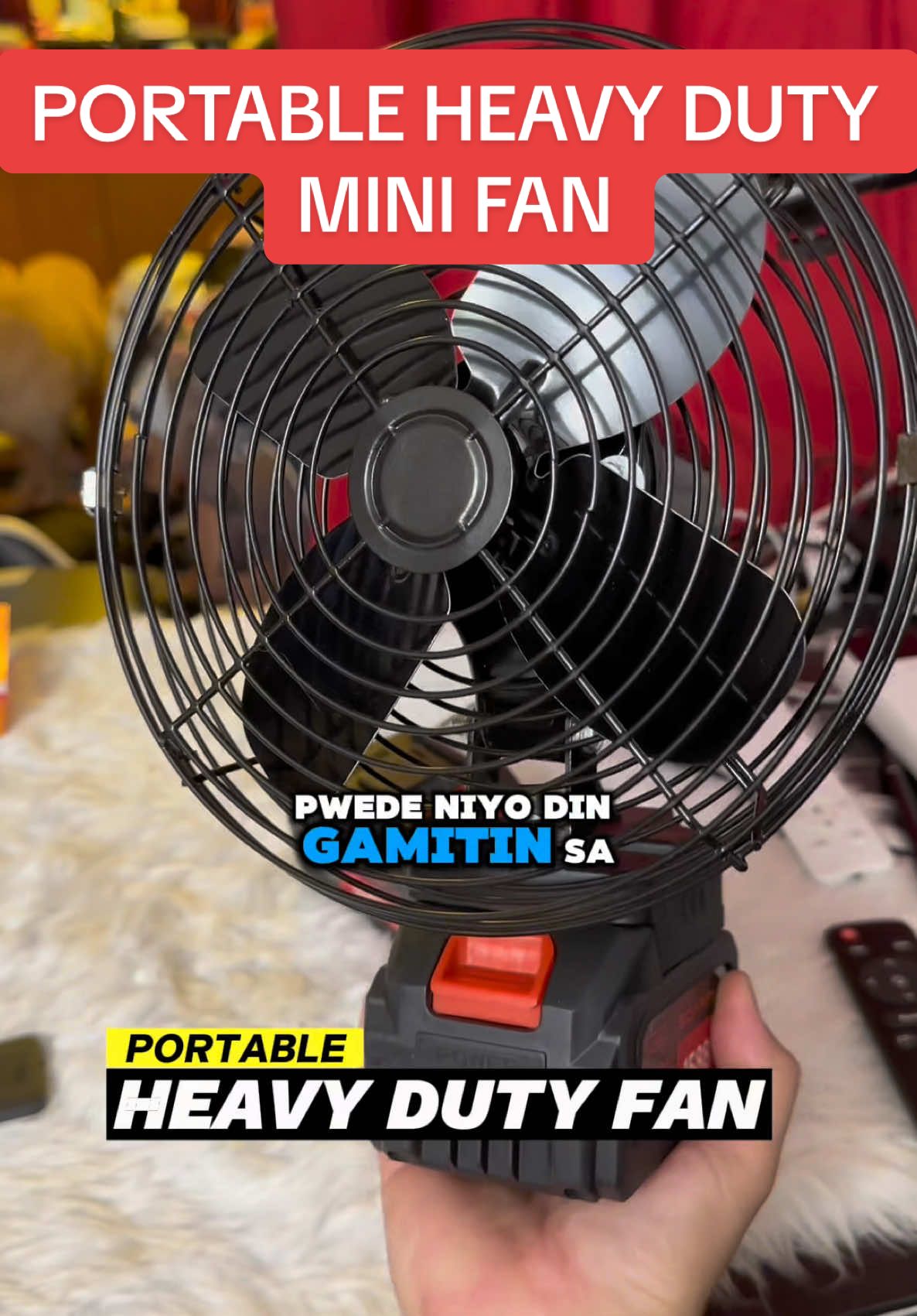 PORTABLE MINI ELECTRIC FAN CORDLESS FAN LONG LASTING BATTERY LITHIUM BATTERY #portablefan #minielectricfan #minifan #cordlesselectricfan #lithiumbattery #electricfan #fyp