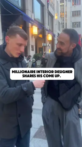 30 years of entrepreneurship and I belive Jonathan has filled all his buckets. 🪣 He’s flys around the world with his business, becoming the go to man for Inteior designing. Generating lots of money along the way 👀 Take in his tips and advice, we’re what we see and hear 👂  #whatdoyoudoforaliving #interview #streetinterview #askingstrangers #entrepreneurtok #businessclass #mindsettips #businesstips #ryandeards #fya 