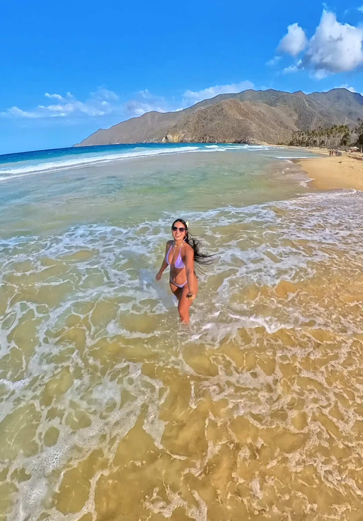 Esta playa es dorada 😱#fyppppppppppppppppppppppp #travel #playa 